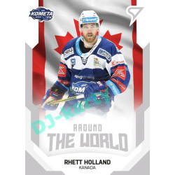 2021/22 Sportzoo TIPSPORT ELH 2. série #ATW-07 Rhett Holland Around The World