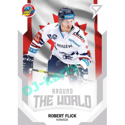 2021/22 Sportzoo TIPSPORT ELH 2. série #ATW-08 Robert Flick Around The World
