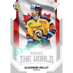 2021/22 Sportzoo TIPSPORT ELH 2. série #ATW-11 Alexandre Mallet Around The World