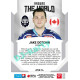 2021/22 Sportzoo TIPSPORT ELH 2. série #ATW-14 Jake Dotchin Around The World