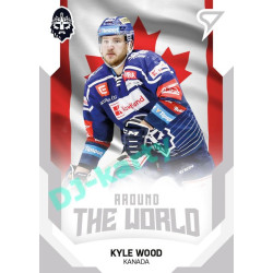 2021/22 Sportzoo TIPSPORT ELH 2. série #ATW-16 Kyle Wood Around The World
