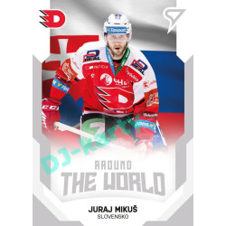 2021/22 Sportzoo TIPSPORT ELH 2. série #ATW-49 Juraj Mikuš Around The World