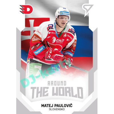 2021/22 Sportzoo TIPSPORT ELH 2. série #ATW-50 Matej Paulovič Around The World
