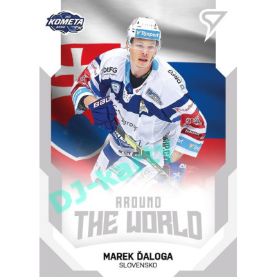 2021/22 Sportzoo TIPSPORT ELH 2. série #ATW-53 Marek Ďaloga Around The World