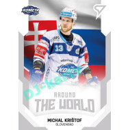2021/22 Sportzoo TIPSPORT ELH 2. série #ATW-54 Michal Krištof Around The World