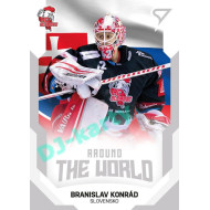 2021/22 Sportzoo TIPSPORT ELH 2. série #ATW-56 Branislav Konrád Around The World
