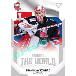 2021/22 Sportzoo TIPSPORT ELH 2. série #ATW-56 Branislav Konrád Around The World