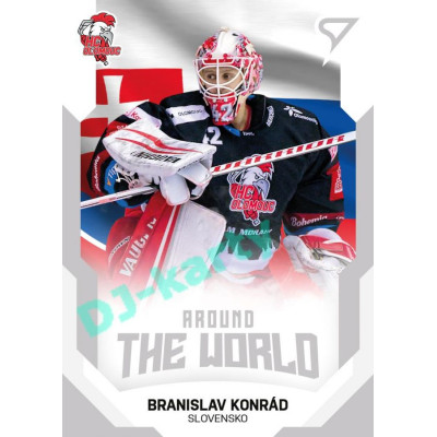2021/22 Sportzoo TIPSPORT ELH 2. série #ATW-56 Branislav Konrád Around The World