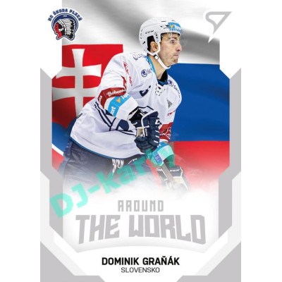 2021/22 Sportzoo TIPSPORT ELH 2. série #ATW-57 Dominik Graňák Around The World