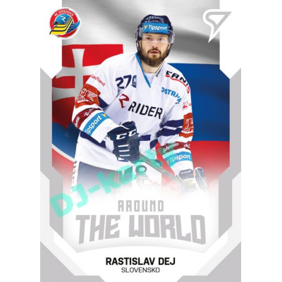 2021/22 Sportzoo TIPSPORT ELH 2. série #ATW-59 Rastislav Dej Around The World