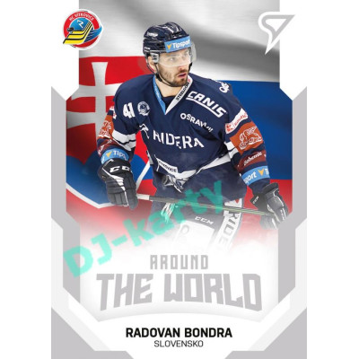 2021/22 Sportzoo TIPSPORT ELH 2. série #ATW-60 Radovan Bondra Around The World