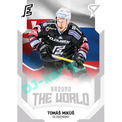 2021/22 Sportzoo TIPSPORT ELH 2. série #ATW-62 Tomáš Mikúš Around The World