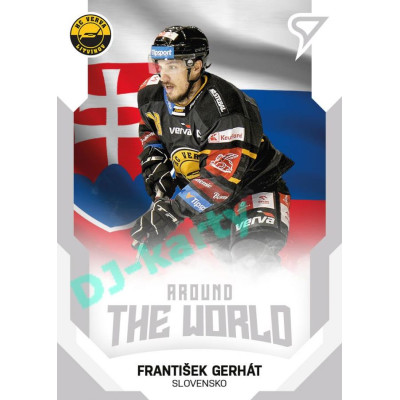 2021/22 Sportzoo TIPSPORT ELH 2. série #ATW-65 František Gerhát Around The World