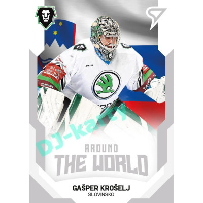 2021/22 Sportzoo TIPSPORT ELH 2. série #ATW-34 Gašper Krošelj Around The World