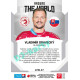 2021/22 Sportzoo TIPSPORT ELH 2. série #ATW-37 Vladimír Dravecký Around The World