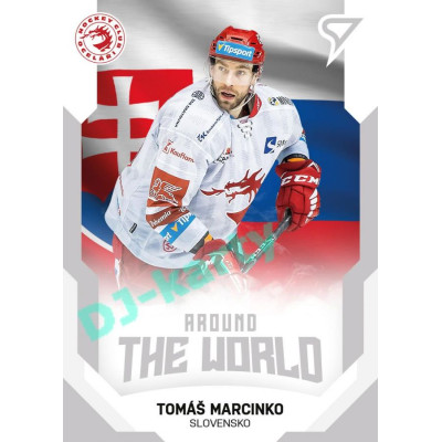 2021/22 Sportzoo TIPSPORT ELH 2. série #ATW-39 Tomáš Marcinko Around The World