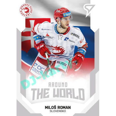 2021/22 Sportzoo TIPSPORT ELH 2. série #ATW-40 Miloš Roman Around The World