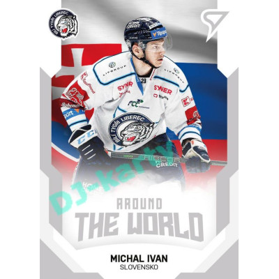 2021/22 Sportzoo TIPSPORT ELH 2. série #ATW-41 Michal Ivan Around The World