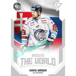 2021/22 Sportzoo TIPSPORT ELH 2. série #ATW-43 Dávid Gríger Around The World