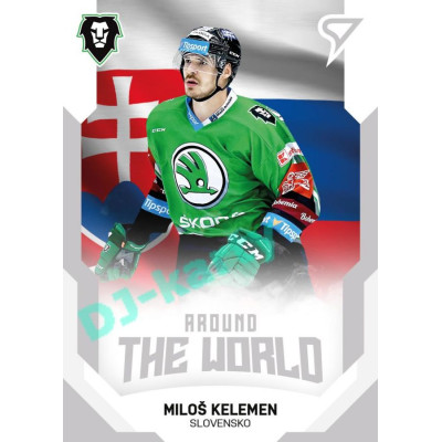 2021/22 Sportzoo TIPSPORT ELH 2. série #ATW-46 Miloš Kelemen Around The World