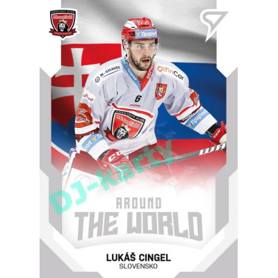 2021/22 Sportzoo TIPSPORT ELH 2. série #ATW-48 Lukáš Cingel Around The World