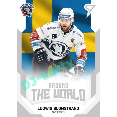 2021/22 Sportzoo TIPSPORT ELH 2. série #ATW-67 Ludwig Blomstrand Around The World