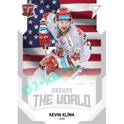 2021/22 Sportzoo TIPSPORT ELH 2. série #ATW-70 Kevin Klíma Around The World