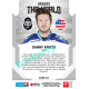 2021/22 Sportzoo TIPSPORT ELH 2. série #ATW-72 Danny Kristo Around The World