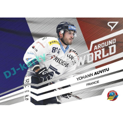 2023/24 Sportzoo ELH 2. serie #AW-12 Yohann Auvitu Around The World