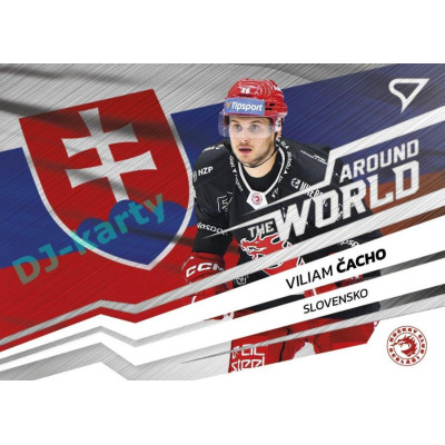 2023/24 Sportzoo ELH 2. serie #AW-02 Viliam Čacho Around The World