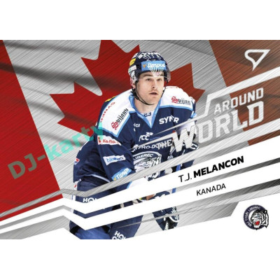 2023/24 Sportzoo ELH 2. serie #AW-20 T.J. Melancon Around The World