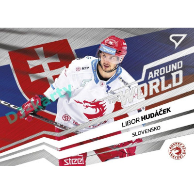2023/24 Sportzoo ELH 2. serie #AW-03 Libor Hudáček Around The World
