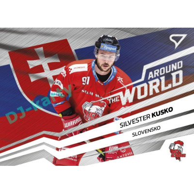 2023/24 Sportzoo ELH 2. serie #AW-27 Silvester Kusko Around The World