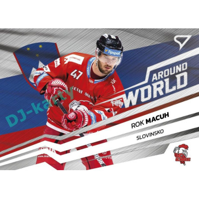 2023/24 Sportzoo ELH 2. serie #AW-28 Rok Macuh Around The World
