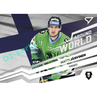 2023/24 Sportzoo ELH 2. serie #AW-33 Matti Järvinen Around The World