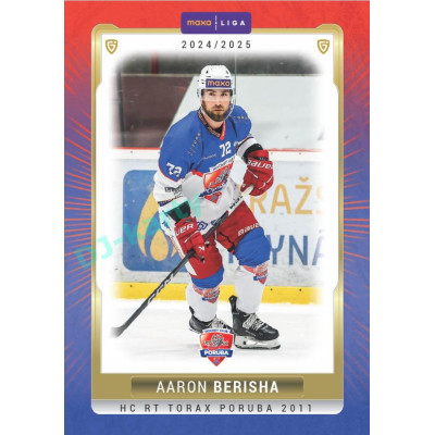 2024/25 Goal Cards Maxa liga 1. série #POR-15 Aaron Berisha Parallel 1of15