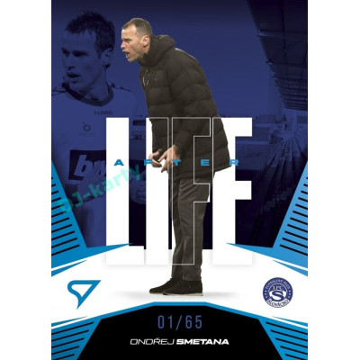 2024/25 Sportzoo Chance Liga 2. série #AL-07 Ondřej Smetana Afterlife Blue xx/65