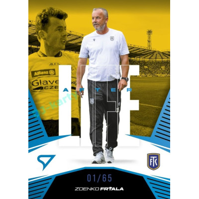 2024/25 Sportzoo Chance Liga 2. série #AL-09 Zdenko Frťala Afterlife Blue xx/65