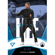 2024/25 Sportzoo Chance Liga 2. série #AL-10 Radoslav Kováč Afterlife Blue xx/65