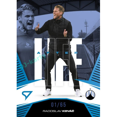 2024/25 Sportzoo Chance Liga 2. série #AL-10 Radoslav Kováč Afterlife Blue xx/65