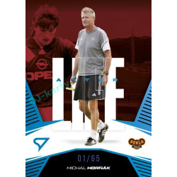 2024/25 Sportzoo Chance Liga 2. série #AL-18 Michal Horňák Afterlife Blue xx/65