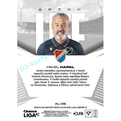 2024/25 Sportzoo Chance Liga 2. série #AL-05 Pavel Hapal Afterlife