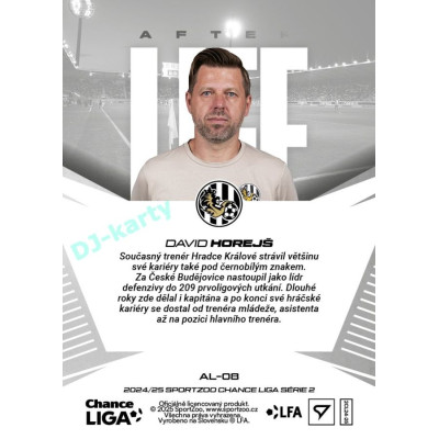 2024/25 Sportzoo Chance Liga 2. série #AL-08 David Horejš Afterlife