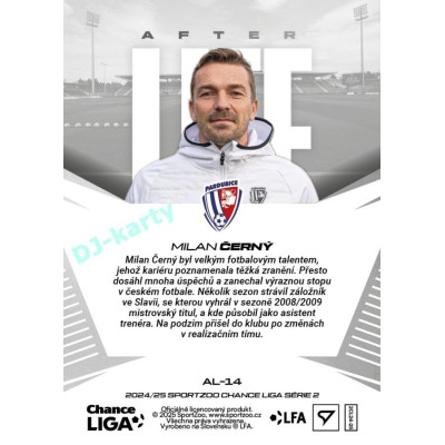 2024/25 Sportzoo Chance Liga 2. série #AL-14 Milan Černý Afterlife