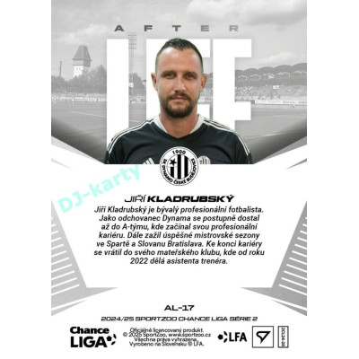 2024/25 Sportzoo Chance Liga 2. série #AL-17 Jiří Kladrubský Afterlife