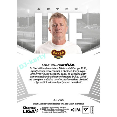 2024/25 Sportzoo Chance Liga 2. série #AL-18 Michal Horňák Afterlife