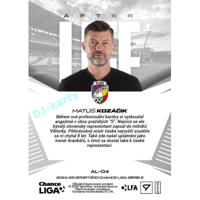 2024/25 Sportzoo Chance Liga 2. série #AL-04 Matúš Kozáčik Afterlife