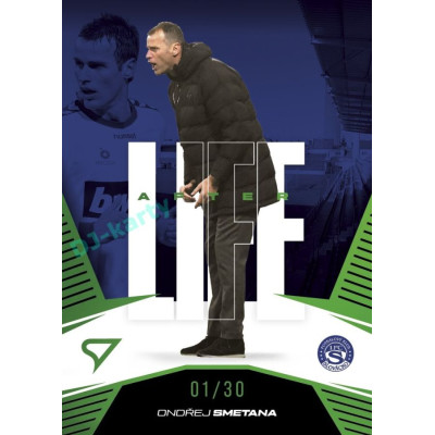 2024/25 Sportzoo Chance Liga 2. série #AL-07 Ondřej Smetana Afterlife Green xx/30