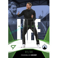 2024/25 Sportzoo Chance Liga 2. série #AL-10 Radoslav Kováč Afterlife Green xx/30