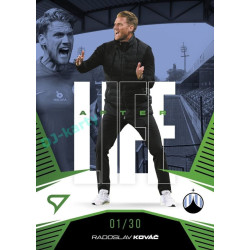 2024/25 Sportzoo Chance Liga 2. série #AL-10 Radoslav Kováč Afterlife Green xx/30